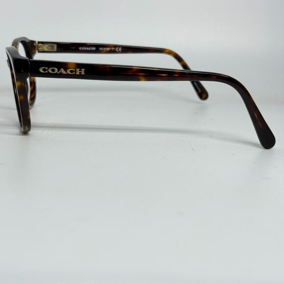 Coach Eyeglasses HC 6102 5120 Dark Tortoise 51-18-140 Brown FRAMES ONLY H19861 - Picture 2 of 7